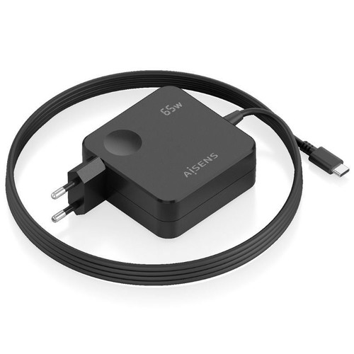 CARGADOR AISENS ASCH-1PD65WL80-BK