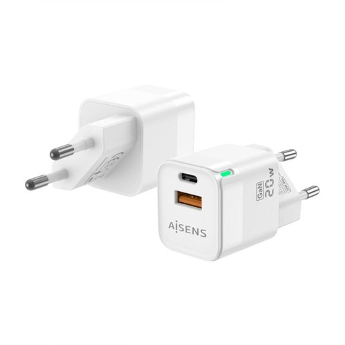 CARGADOR GaN 20W 1xUSB-C PD3.0 QC4.0 1xUSB-A QC3.0-CN1 CARGADOR GaN 20W 1xUSB-C PD3.0 QC4.0 1xUSB-A QC3.0