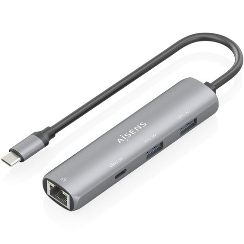 DOCK AISENS USB-C A ETHERNET GIGABIT HUB 1 USB-C 2-CN2 DOCK AISENS USB-C A ETHERNET GIGABIT HUB 1 USB-C 2