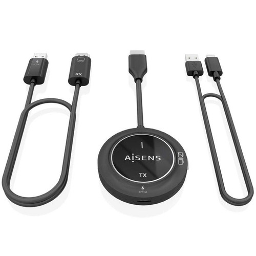 HDMI INALAMBRICO 1080P 30M NEGRO AISENS-CN17 HDMI INALAMBRICO 1080P 30M NEGRO AISENS