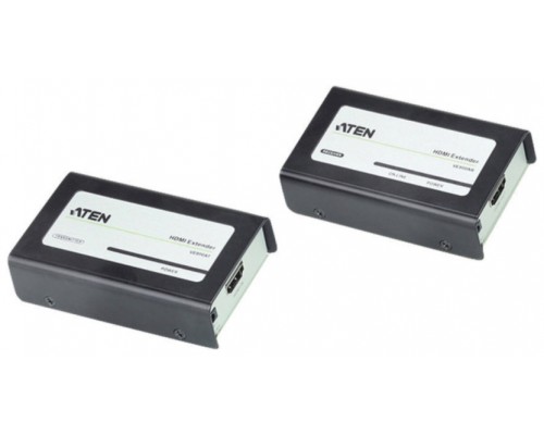 Aten VE800A extensor audio/video Receptor AV Negro
