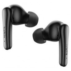 Belkin SoundForm Rhythm Auriculares Inal&aacute;mbrico y al&aacute;mbrico Dentro de o&iacute;do Llamadas/M&uacute;sica USB Tipo C Bluetooth Negro