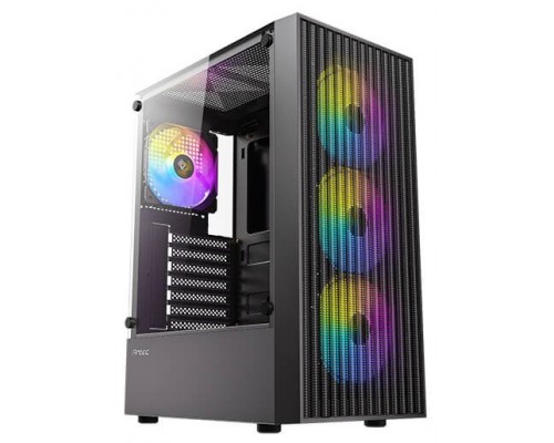CAJA SEMITORRE ATX AX27 RGB ELITE NEGRO ANTEC (Espera 4 dias)