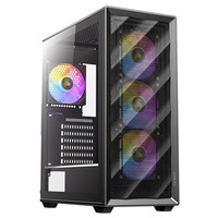 CAJA ANTEC AX85 ARGB ATX NEGRO 4XVENT 120MM 2XUSB SN FUENTE-10DI CAJA ANTEC AX85 ARGB ATX NEGRO 4XVENT 120MM 2XUSB SN FUENTE