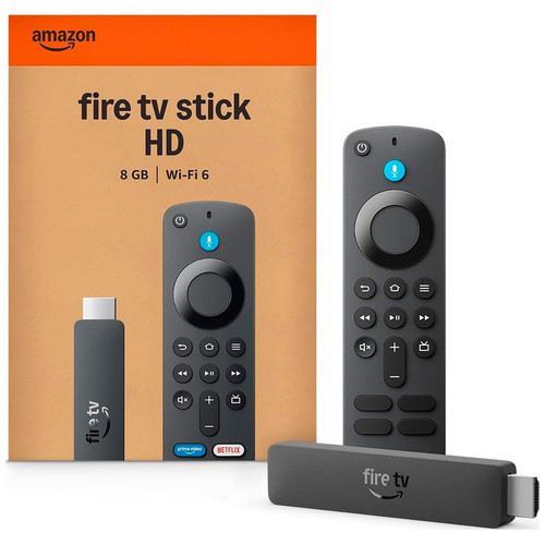 AMAZON FIRE TV STICK HD (&Uacute;LTIMA GENERACI&Oacute;N) NEGRO / CON TV EN DIRECTO GRATUITA, MANDO POR VOZ ALEXA, ALIMENTACI&Oacute;N DIRECTA DESDE TU TV Y CONFIGURACI&Oacute;N F&Aacute;CIL