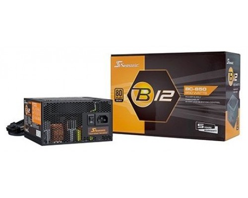 Seasonic B12 BC unidad de fuente de alimentación 850 W 20+4 pin ATX ATX Negro