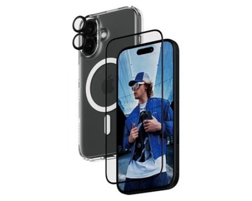 PanzerGlass 3-in-1 Bundle Proteccion iPhone 16