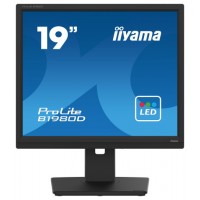 iiyama ProLite B1980D-B5 pantalla para PC 48,3 cm (19") 1280 x 1024 Pixeles SXGA LCD Negro