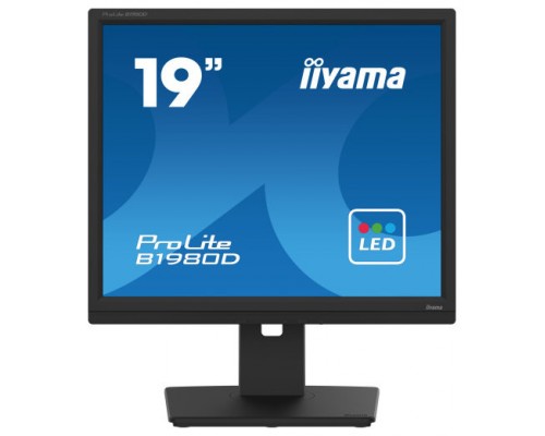 iiyama ProLite B1980D-B5 pantalla para PC 48,3 cm (19") 1280 x 1024 Pixeles SXGA LCD Negro