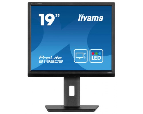 iiyama ProLite B1980S-B1 pantalla para PC 48,3 cm (19") 1280 x 1024 Pixeles VGA LED Negro