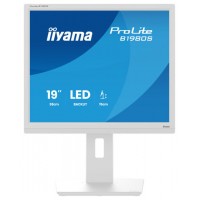 iiyama ProLite B1980S-W1 pantalla para PC 48,3 cm (19") 1280 x 1024 Pixeles SVGA LED Blanco
