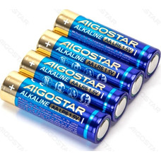PILA ALCALINA LR6 (AA) 1.5V 4 UDS AIGOSTAR (Espera 4 dias)