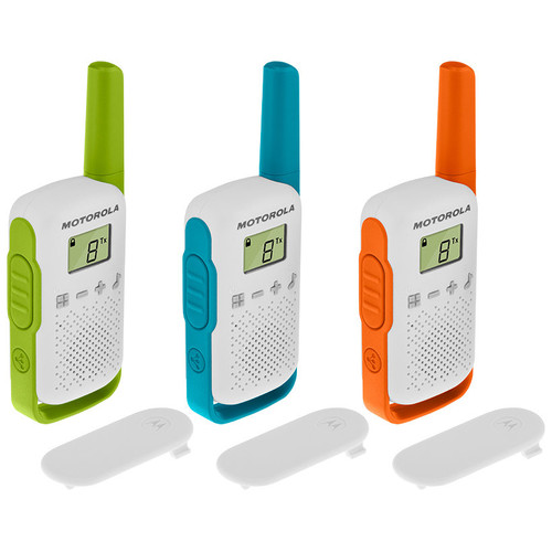 MOTOROLA TALKABOUT T42 / PACK DE 3 WALKIE TALKIE 4KM-M08 MOTOROLA TALKABOUT T42 / PACK DE 3 WALKIE TALKIE 4KM