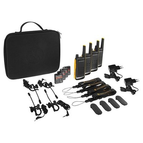 MOTOROLA T82 EXTREME AMARILLO / QUAD PACK WALKIE TALKIE-M032 MOTOROLA T82 EXTREME AMARILLO / QUAD PACK WALKIE TALKIE