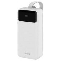 POWERBANK SAVIO 30000MAH BA-11 WHITE