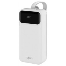 POWERBANK SAVIO 30000MAH BA-11 WHITE