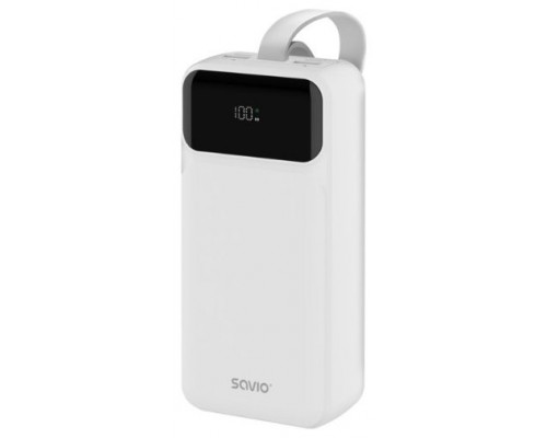 POWERBANK SAVIO 30000MAH BA-11 WHITE