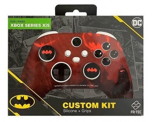 KIT FUNDA+GRIPS+PARA MANDO XBOX FR-TEC DC BATMAN