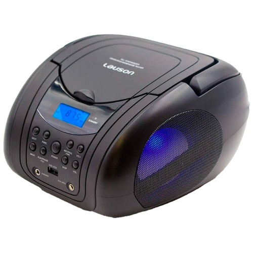 LAUSON BB21 NEGRO / REPRODUCTOR RADIO CD CON ALTAVOCES INCORPORADOS-M05 LAUSON BB21 NEGRO / REPRODUCTOR RADIO CD CON ALTAVOCES INCORPORADOS