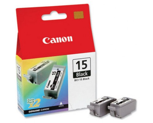 Cartucho tinta canon negro bci15bk i70