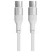 KSIX BCL060WAS01 BLANCO / CABLE DE CARGA Y DATOS 1 METRO / USB-C A USB-C / CARGA ULTRARRÁPIDA 60W-M02 KSIX BCL060WAS01 BLANCO / CABLE DE CARGA Y DATOS 1 METRO / USB-C A USB-C / CARGA ULTRARRÁPIDA 60W