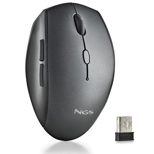 RATON NGS INALAMBRICO ERGONOMICO SILENCIOSO BEE BLACK-CN1 RATON NGS INALAMBRICO ERGONOMICO SILENCIOSO BEE BLACK