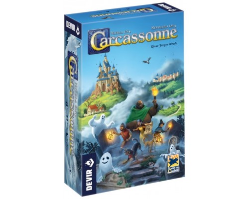 Juego mesa devir carcassonne niebla en