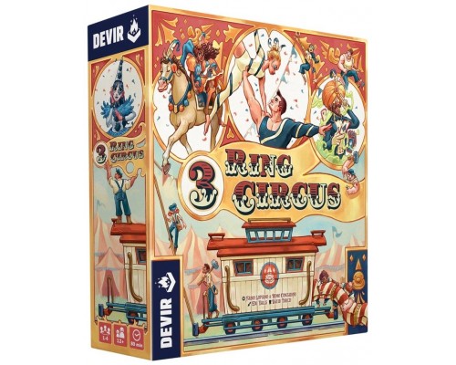 Juego mesa devir 3 ring circus