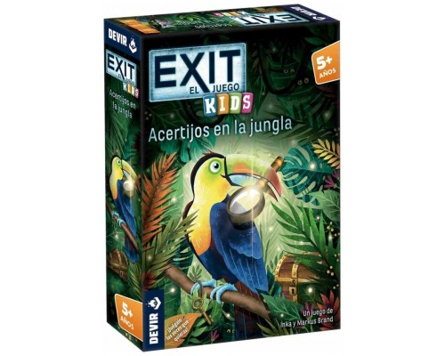 Juego mesa devir exit kids acertijos