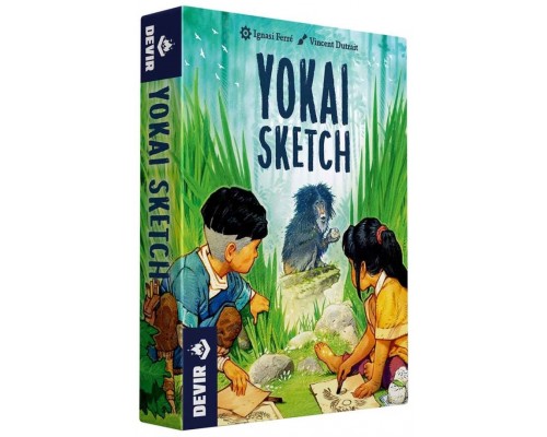 Juego cartas devir yokai sketch