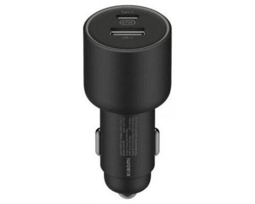 CARGADOR DE COCHE XIAOMI 67W CAR CHARGER (USB-A +