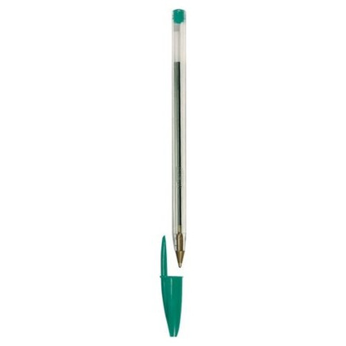 BOLIGRAFO CRISTAL CUERPO TRANSPARENTE TRAZO 0,4 MM. COLOR VERDE BIC 8373629-MR0 BOLIGRAFO CRISTAL CUERPO TRANSPARENTE TRAZO 0,4 MM. COLOR VERDE BIC 8373629