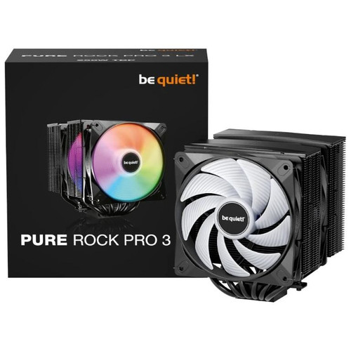 be quiet! Ventilador PURE ROCK PRO 3 LX Black-IA8 be quiet! Ventilador PURE ROCK PRO 3 LX Black