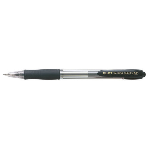 BOLIGRAFO RETRACTIL SUPERGRIP 1.0MM NEGRO PILOT BPGP-10R-M-B-MR0 BOLIGRAFO RETRACTIL SUPERGRIP 1.0MM NEGRO PILOT BPGP-10R-M-B