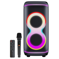 ALTAVOZ DE FIESTA DENVER BPS-370 BLUETOOTH CON 100W DE POTENCIA