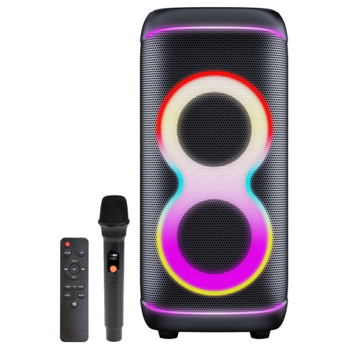 ALTAVOZ DE FIESTA DENVER BPS-370 BLUETOOTH CON 100W DE POTENCIA