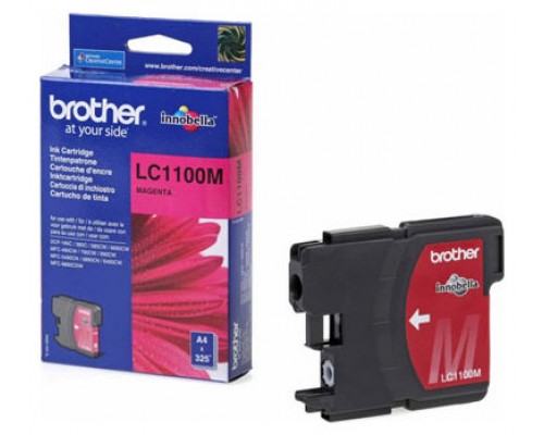 TINTA BROTHER LC-1100M MAGENTA 400PAG