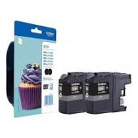 TINTA BROTHER LC-123BK NEGRO PACK 2 UD