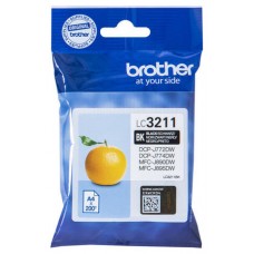 TINTA BROTHER LC-3211BK NEGRO 200PAG