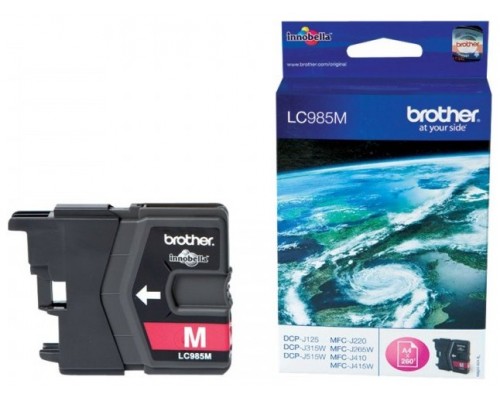 TINTA BROTHER LC-985M MAGENTA 260PAG
