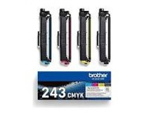 TONER BROTHER TN243CMYK KIT 4 COLORES