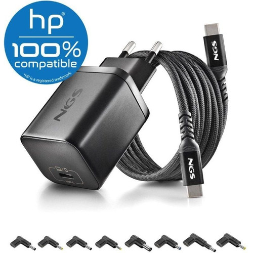 NGS BUD 65W-H Universal Negro Corriente alterna Carga r&aacute;pida Interior