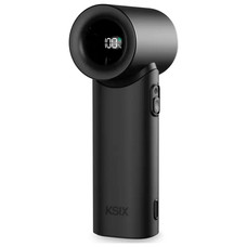 KSIX AIRGO TURBO NEGRO / VENTILADOR PORT&Aacute;TIL DE 5 VELOCIDADES
