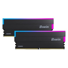 Biwin DW100 DDR5 6000 48GB CL28 (24*2) Black RGB-IA81 Biwin DW100 DDR5 6000 48GB CL28 (24*2) Black RGB