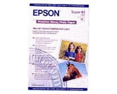 Epson Papel Premium Glossy Photo, 20 Hojas de A3+ - 250g/m2