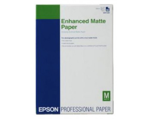 Epson GF Papel Enhanced Matte, A3+, 100 h, 192g/m2