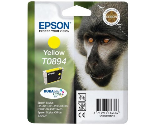 Cartucho tinta epson c13t08944020 amarillo 3.5ml