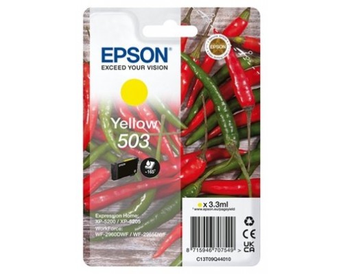 TINTA EPSON 503 ORI AMARILLO C13T09Q44010