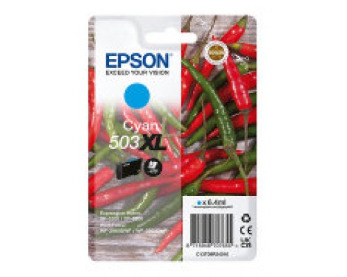 EPSON Tinta cian 503XL Pimientos