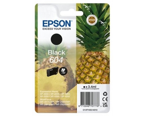 TONER EPSON NEGRO 604 XP-2200